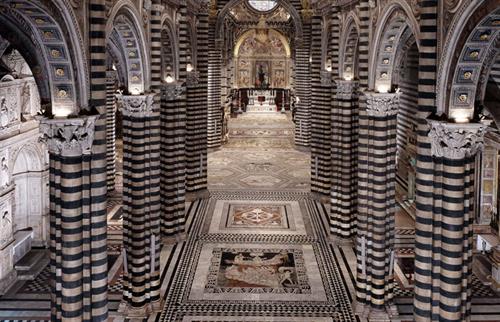 VISITA DEL PAVIMENTO DELLA CATTEDRALE